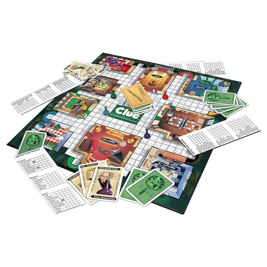 Clue、華麗なる洋館殺人事件、ボードゲーム、昭和レトロ、TOMY版 ボードゲーム クルー 華麗なる洋館殺人事件推理ゲーム(Clue